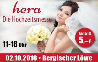 Hochzeitsmesse Bergisch Gladbach, Flyer