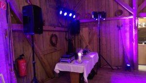 Hochzeit 2016 - Hochzeits-DJ, Tontechnik, Lichttechnik von Brilliant Event